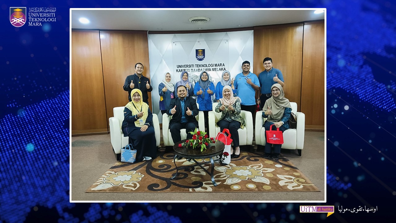 Lawatan dan Perbincangan World Youth Foundation Bersama UiTM Cawangan Melaka Kampus Bandaraya
