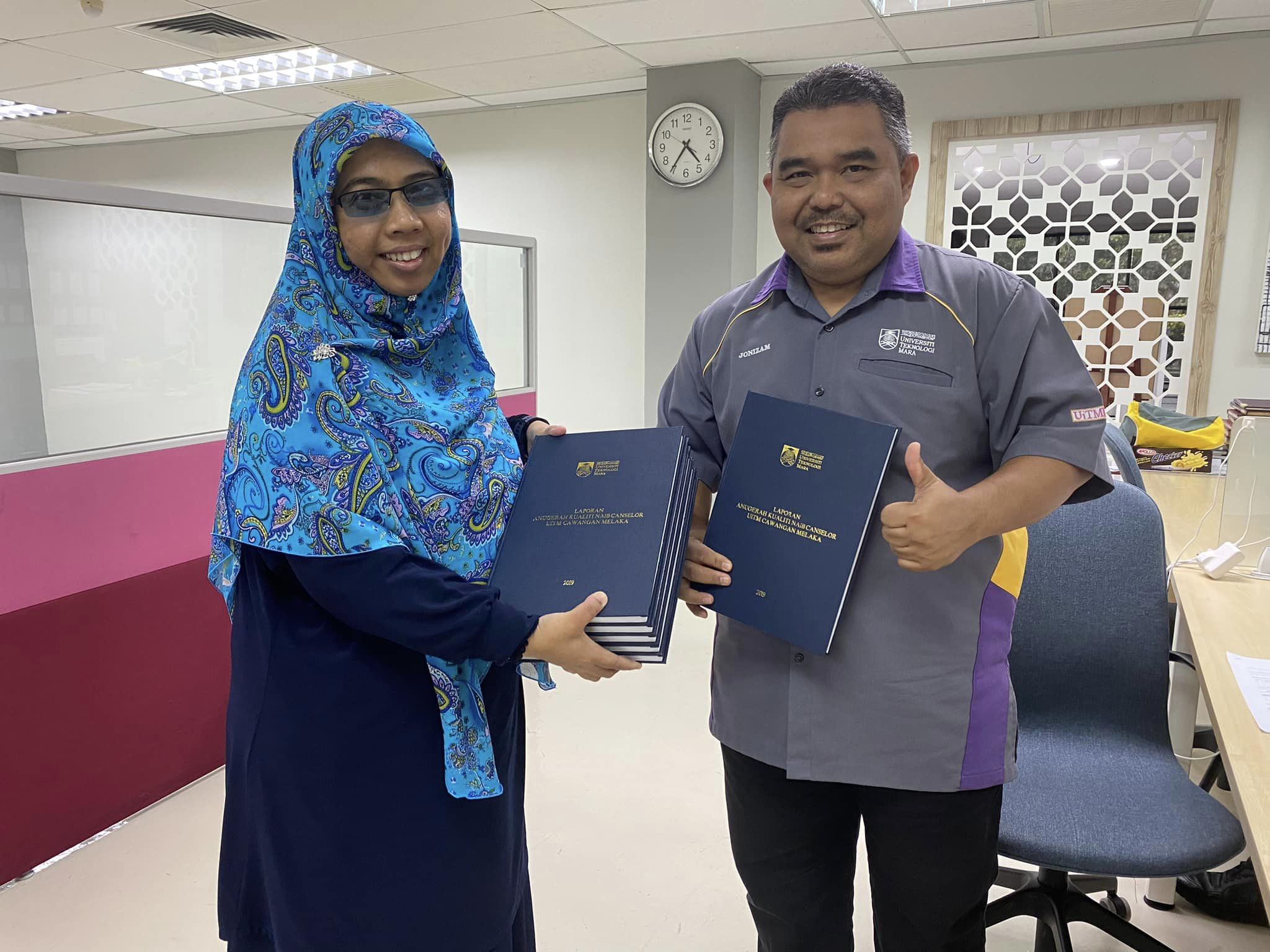 Perkhidmatan Penjilidan: Laporan AKNC UiTM Cawangan Melaka 2019