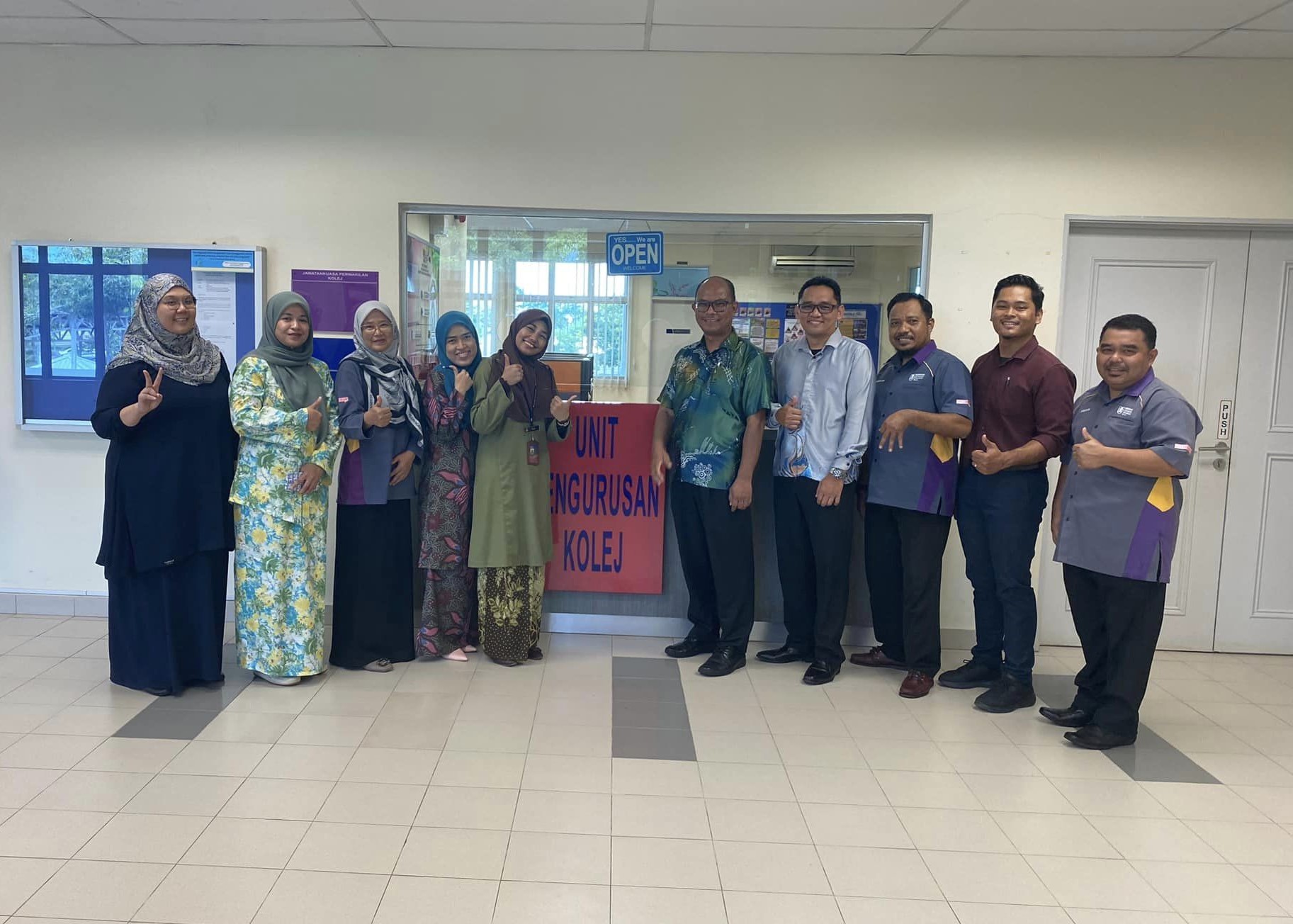 Lawatan Audit Pengurusan Rekod Di Unit Residensi dan Hospitaliti Pelajar, UiTM Cawangan Melaka Kampus Jasin