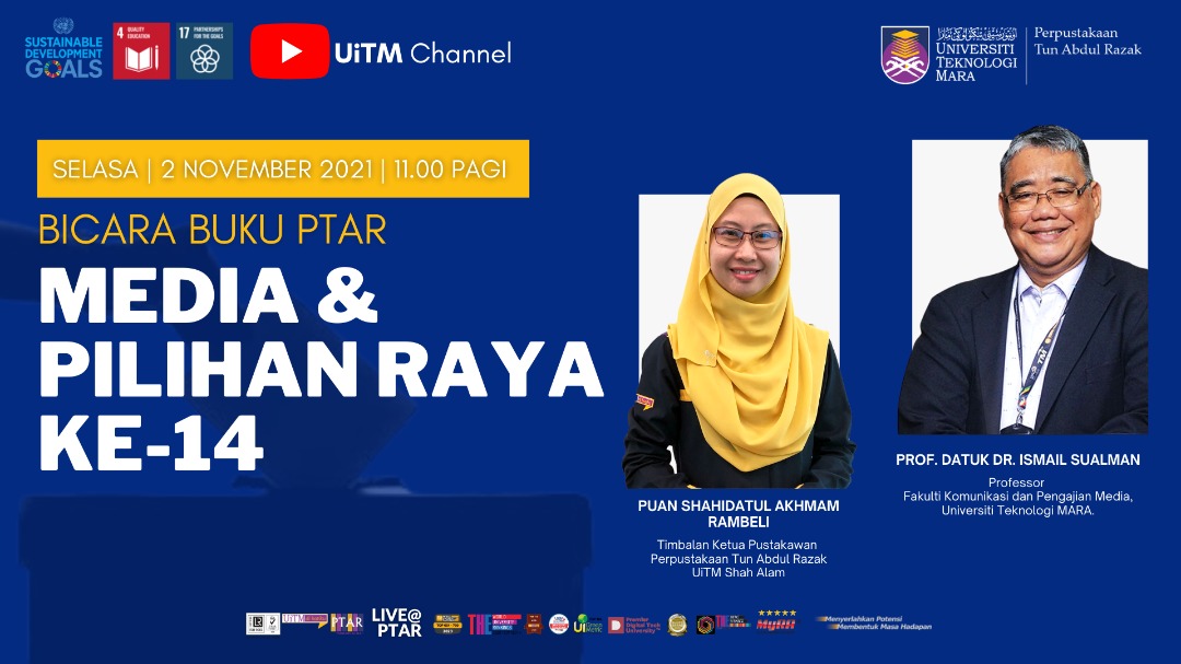 Live@PTAR Segmen Bicara Buku : Media & Pilihan Raya ke-14